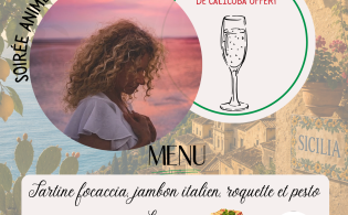 soirée italienne cave de Labastide