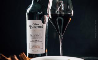 Château Bournet Rouge 2019 médaillé mets vin